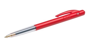 Bic Ballpoint Pen M10 CLIC M PUNAINEN