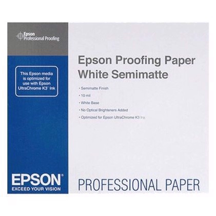 Epson Proofing Paper White puolimatta A3+ - 100 arkkia