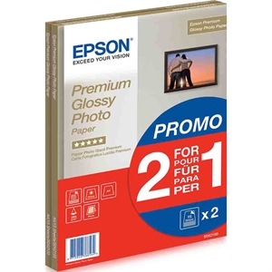 Epson A4 Premium Kiiltävä Paperi 255g, 30 arkkia