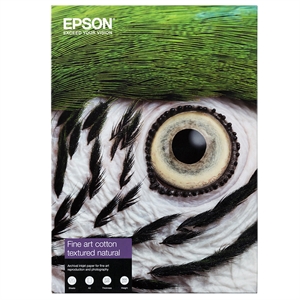 Epson Fine Art Cotton Textured Natural II, A3+ 25 arkkia