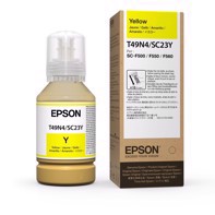 Epson Dye Sublimaatiomuste ( T49N4 )- Keltainen 140 ml Epson F100 & F500 -musteisiin.