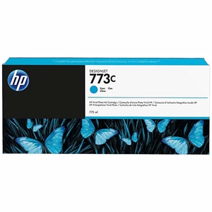 HP 773C cyan mustepatruuna, 775 ml:n