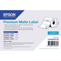 Premium Matte Label - lävistettyjä etikettejä 102 mm x 51 mm (2310 etikettjä)