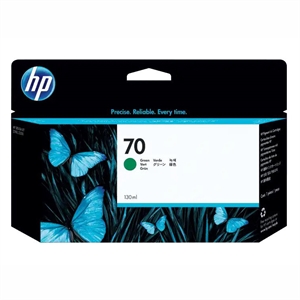 HP 70 - 130 ml:n Green mustepatruuna