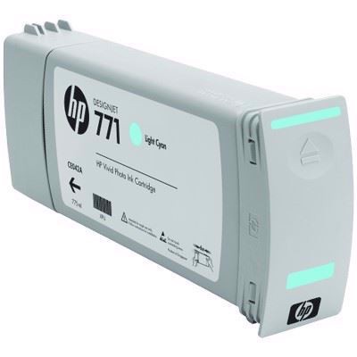 HP 771 - 775 ml Light Cyan mustepatruuna