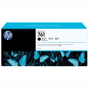 HP 761 matte black mustepatruuna, 775 ml:n