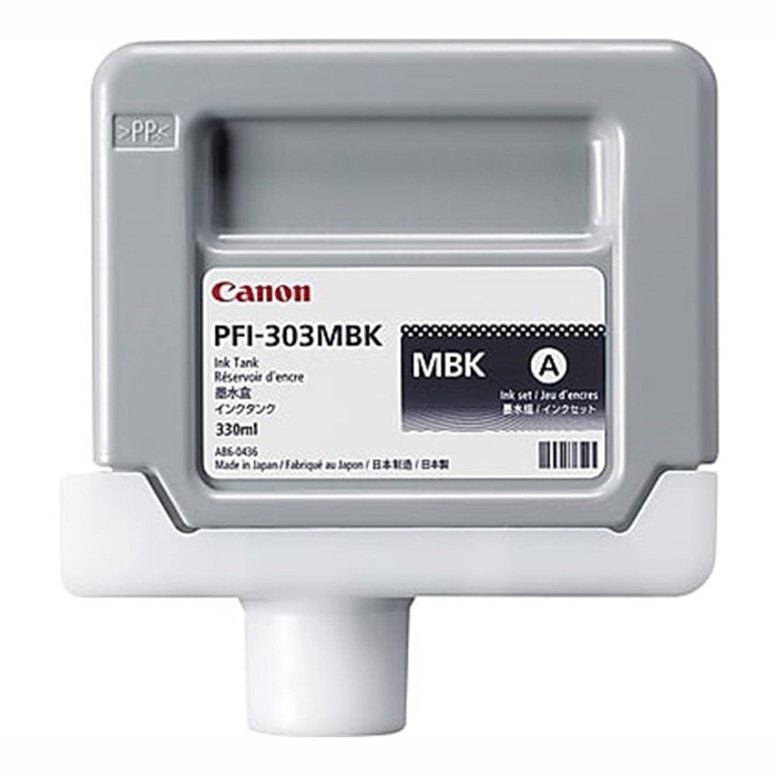Canon PFI -303 MBK Matte Black - 330 ml mustepatruuna