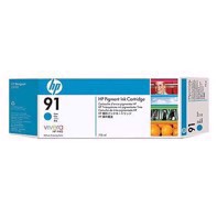 HP 91 - 775 ml Cyan mustepatruuna