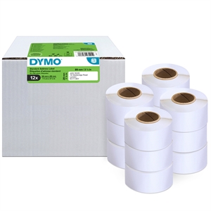 Dymo Dymo Labelwriter 28 mm x 89 mm STD. Osoitekerrot jne., 12 pakkaus