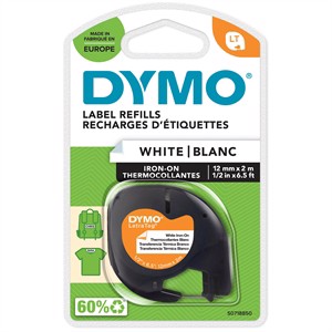 DYMO Letratag stryk-på-teippi