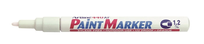 Artline Mark 440xf maali valkoinen