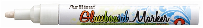 Artline Glassboard Marker 2.0 valkoinen