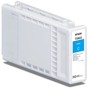 Epson Cyan T56U2 - 350 ml mustepatruuna