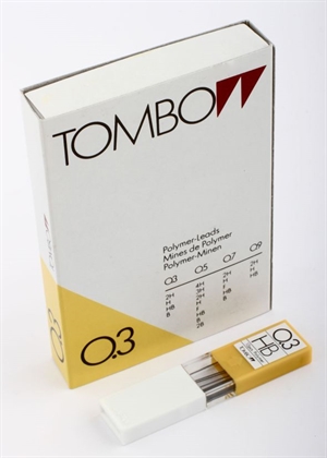 Tombow -nastat 0,3 HB (tapaus M/12 -nastat)
