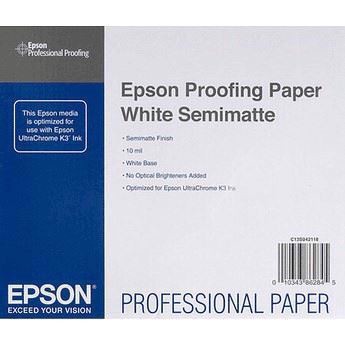 Epson Proofing Paper White puolimatta - 13" x 30,5 m