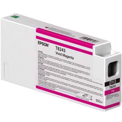 Epson Vivid Magenta T8243 - 350 ml mustepatruuna