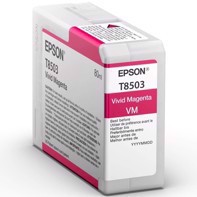 Epson Vivid Magenta 80 ml mustepatruuna T8503 - Epson SureColor P800