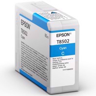 Epson Cyan 80 ml mustepatruuna T8502 - Epson SureColor P800