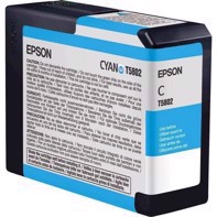 Epson Cyan 80 ml mustepatruuna T5802 - Epson Pro 3800 ja 3880