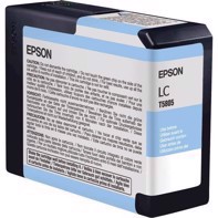 Epson Light Cyan 80 ml mustepatruuna T5805 - Epson Pro 3800 ja 3880