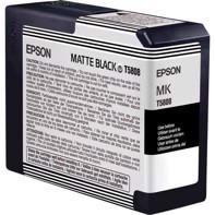 Epson Matte Black 80 ml mustepatruuna T5808 - Epson Pro 3800 ja 3880
