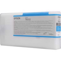 Epson Cyan T6532 - 200 ml mustepatruuna Epson Pro 4900:lle