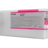 Epson Vivid Magenta T6533 - 200 ml mustepatruuna Epson Pro 4900:lle