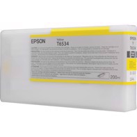 Epson Yellow T6534 - 200 ml mustepatruuna Epson Pro 4900:lle