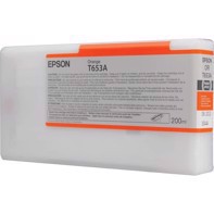 Epson Orange T653A - 200 ml mustepatruuna Epson Pro 4900:lle