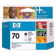 HP 70 - Foto Musta ja Vaalean harmaa tulostuspäät