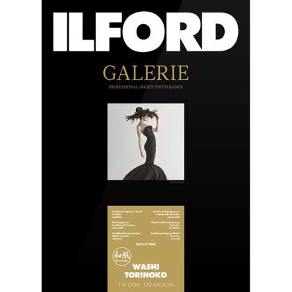 Ilford GALERIE Washi Torinoko 110gsm - 5x7" - 127mm x 178mm, 50 arkkia.