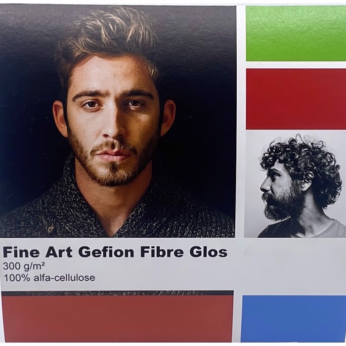 Graafinen-Verkkokauppa Fine Art Gefion Fibre Glos 300 g - 60" x 15 metriä