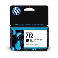 HP 712 38 ml:n musta DesignJet-mustekasetti