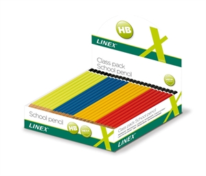 Linex School Pencil HB -näyttö 144 kpl. Perse.