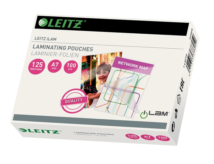 Leitz Lamining Pocket kiilto 125My A7 (100)