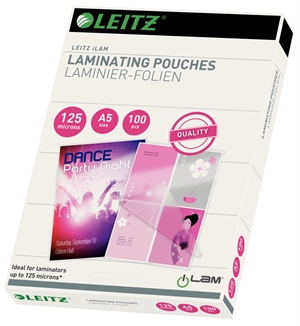 Leitz Lamining Pocket kiilto 125My A5 (100)