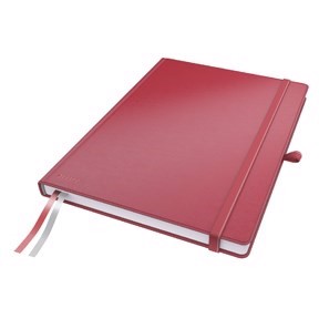 Leitz Notesbook Complete A4 Lin. 96 g/80ark punainen