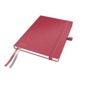 Leitz Notesbook Complete A5 Quad. 96 g/80ark punainen
