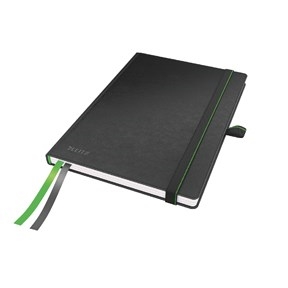 Leitz Notesbook Complete A5 Lin. 96 g/80ark musta