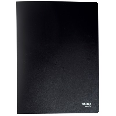 Leitz DisplayBook Kierrä PP 20 taskut mustat