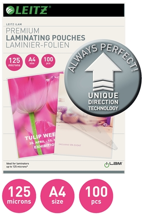 Leitz Lamining Ramp Ud Gloss 125My A4 (100)