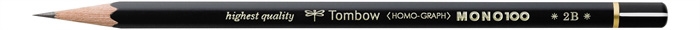 Tombow Pencil Mono 100 2B (12)