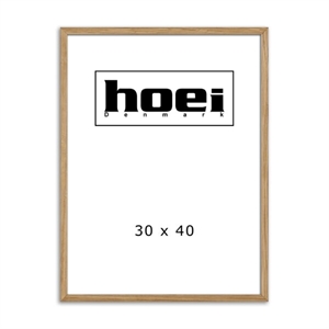 Massiivinen tammikehys valokuville ja julisteille 30 x 40 cm