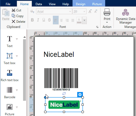 Label -ohjelmisto
