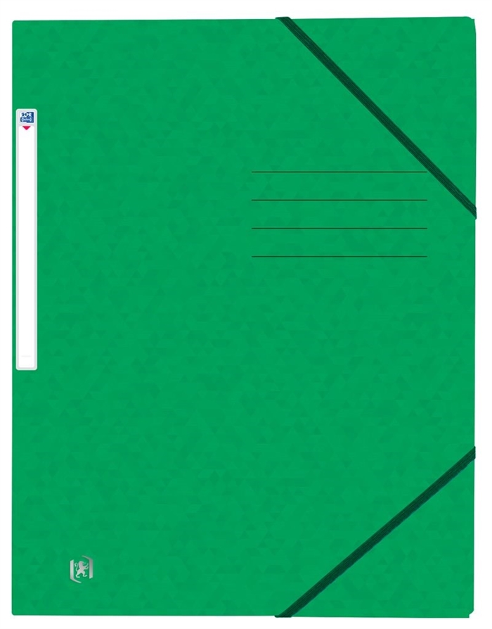 Oxford -tiedosto+ kokoelma A4, vihreä