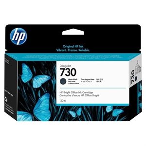 HP 730 130 ml:n matta musta DesignJet-mustekasetti