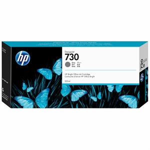 HP 730 300 ml:n harmaa DesignJet-mustekasetti