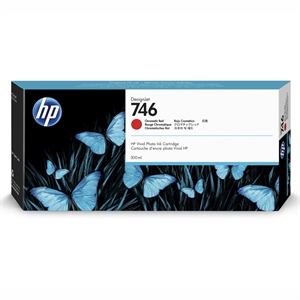 HP 746 300 ml:n Chromatic Red DesignJet-kasetti