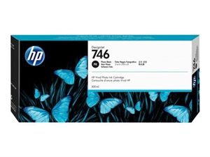 HP 746 300 ml Photo Black DesignJet -mustat mustekasetit