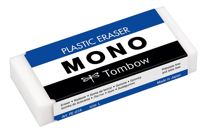 Tombow Eraser Mono L 74X32X12MM 38G